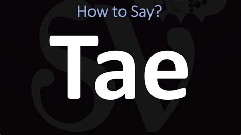 tatae in english|Tae Meaning .